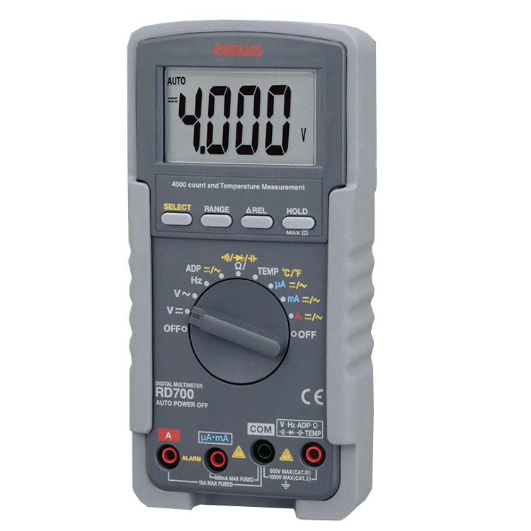 日本三和(sanwa)RD700緊湊型數(shù)字萬(wàn)用表