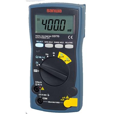 日本三和(sanwa)CD770緊湊型數(shù)字萬用表