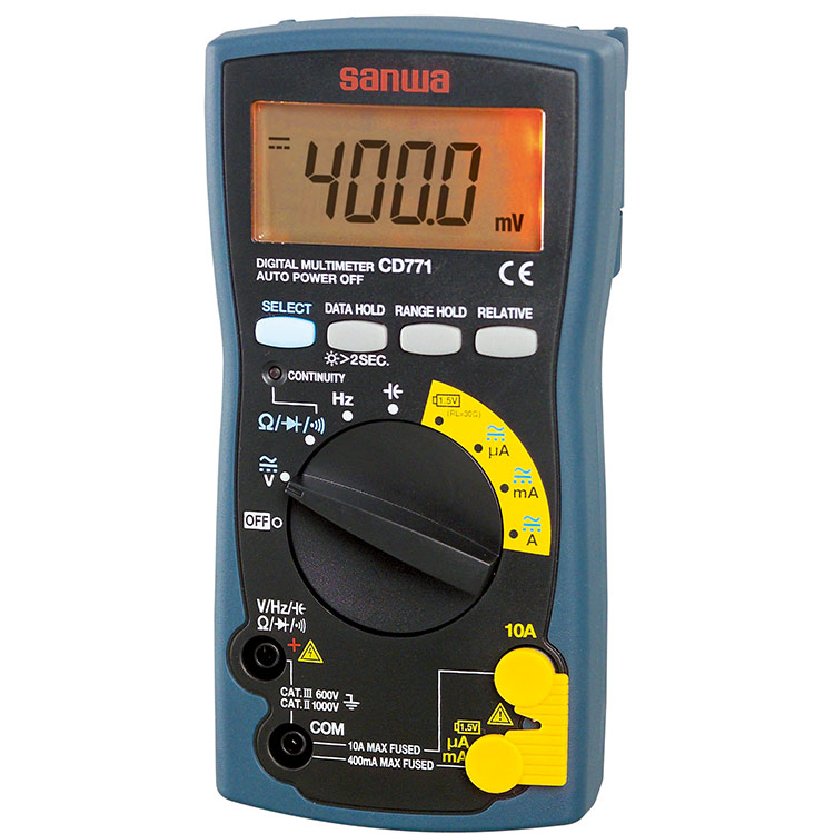 日本三和(sanwa)CD771緊湊型數(shù)字萬用表
