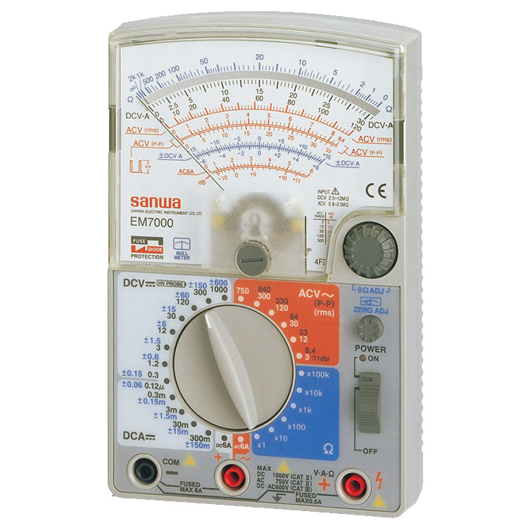 日本三和(sanwa)EM7000模擬萬(wàn)用表