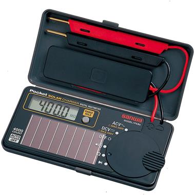 日本三和(sanwa)PS8a便攜式太陽能充電式數(shù)字萬用表