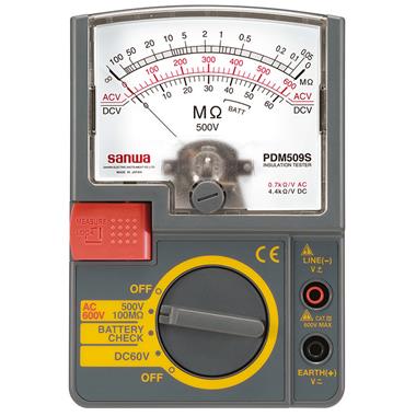 日本三和(sanwa)DM509S指針式絕緣電阻測試儀