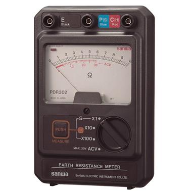 日本三和(sanwa)PDR302模擬指針式接地電阻測試儀